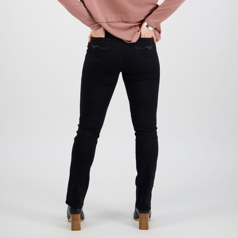 Vassalli Slim Leg Full Length Denim Pull on image number 1